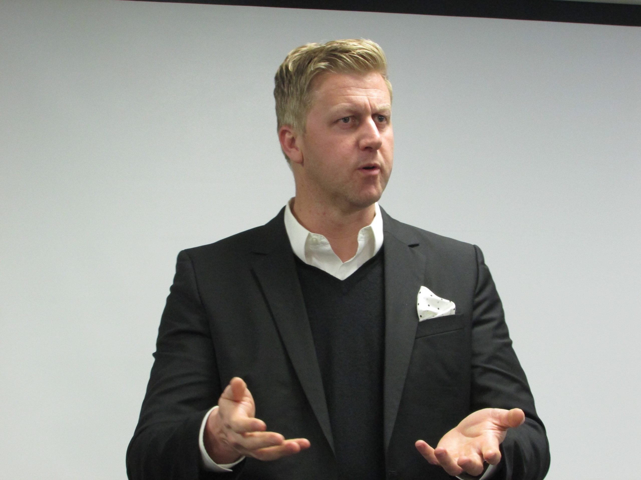 Gareth Cliff, co-CEO and co-founder of CliffCentral