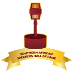 South African Speakers Hall of Fame Badge