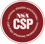 Certified Speaking Professional badge