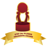 PSASA Stef du Plessis Founders Award Winner badge